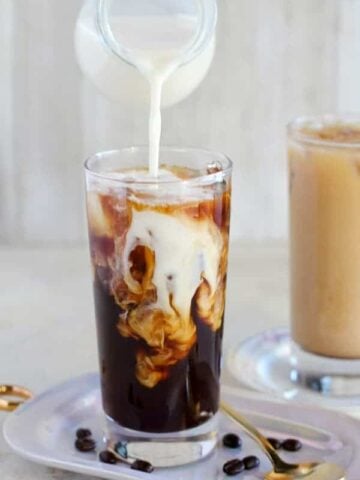 Iced coffee