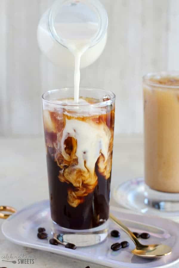 Iced coffee