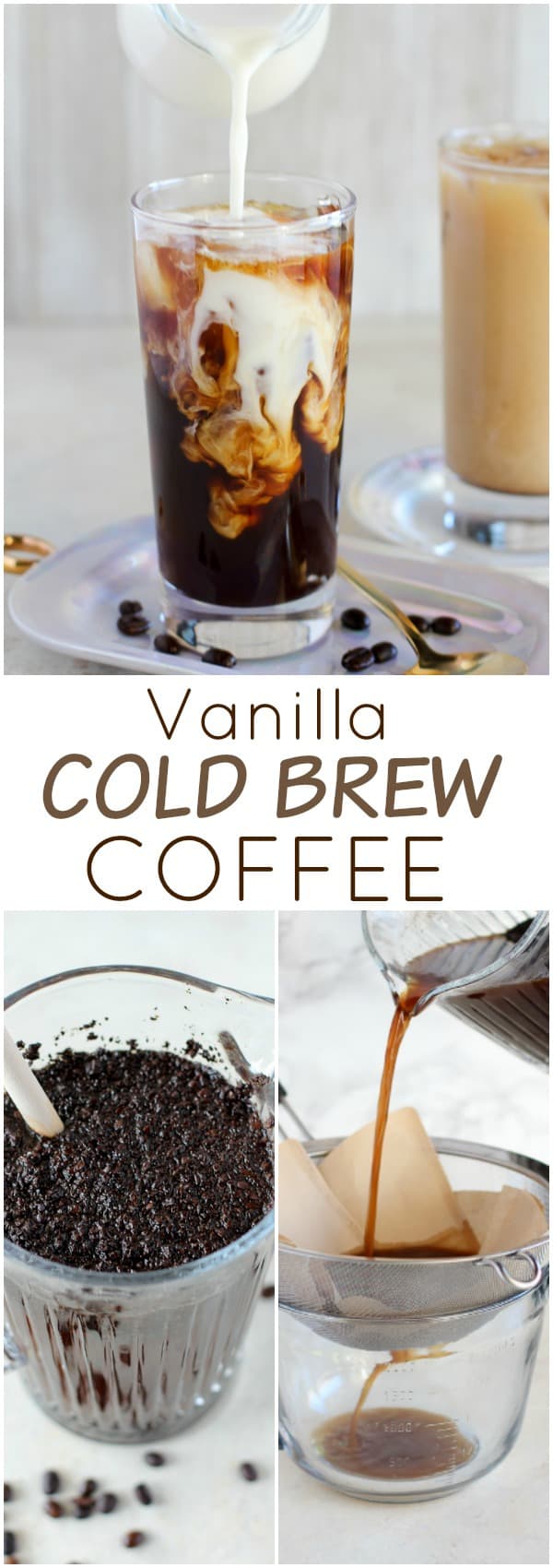 Cold brew coffee.