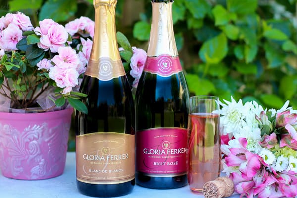 Gloria Ferrer wine.