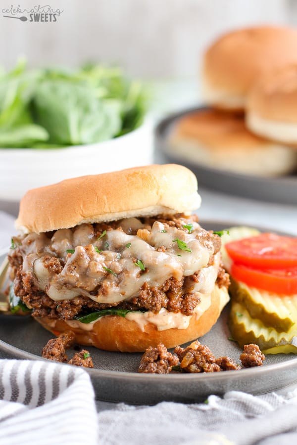 Cheeseburger Sloppy Joe